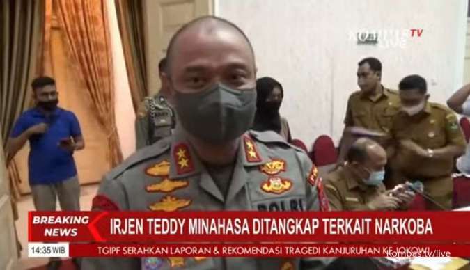 Isu Penangkapan Irjen Teddy Minahasa Terkait Narkoba, Kapolri Beri Penjelasan 