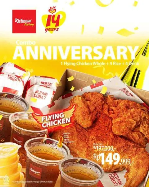 Promo Anniversary Richeese Factory