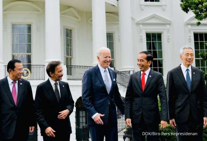 Jokowi Mendapatkan Kehormatan Membalas Toast Presiden AS Joe Biden