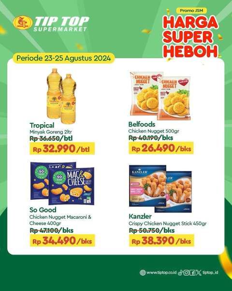 Promo JSM Tip Top Supermarket 23-25 Agustus 2024