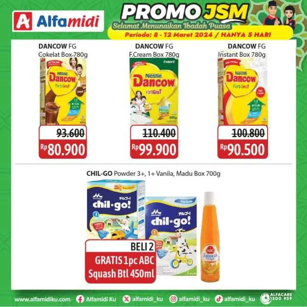 Promo JSM Alfamidi Hanya 5 Hari Periode 8-12 Maret 2024