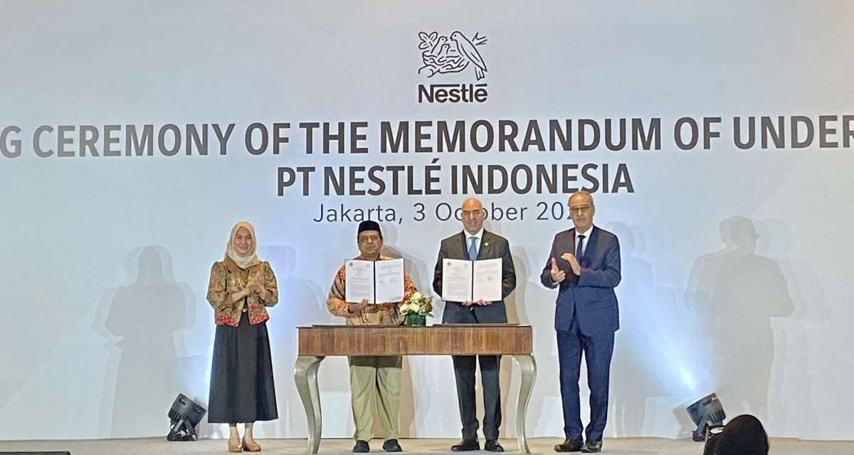 Nestle Teken Komitmen Halal, Dukung Sertifikasi 5.000 UMKM
