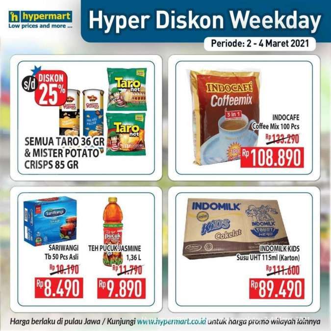 Promo Hypermart weekday 2-4 Maret 2021 