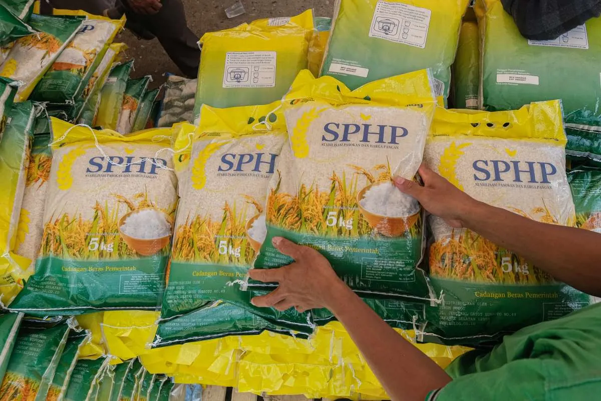 Realisasi Penyaluran Beras SPHP Baru Mencapai 38.811 Ton