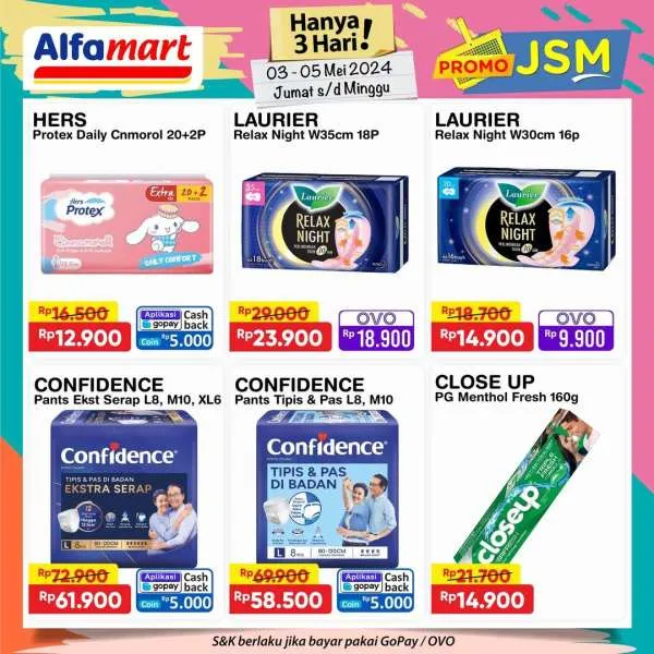 Promo JSM Alfamart Periode 3-5 Mei 2024