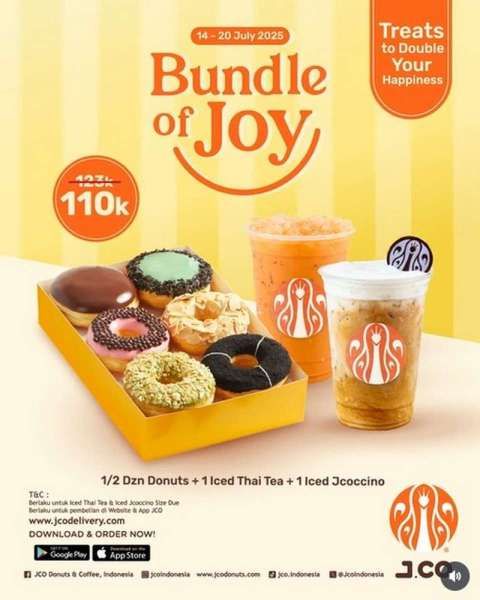 Promo J.CO Mingguan 14-20 Juli 2025