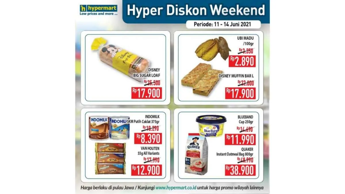 Promo JSM Hypermart 13 Juni 2021, ada diskonan akhir pekan!