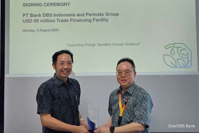 Bank DBS Beri Trade Financing USD 50 juta untuk Bisnis Biodiesel Permata Group