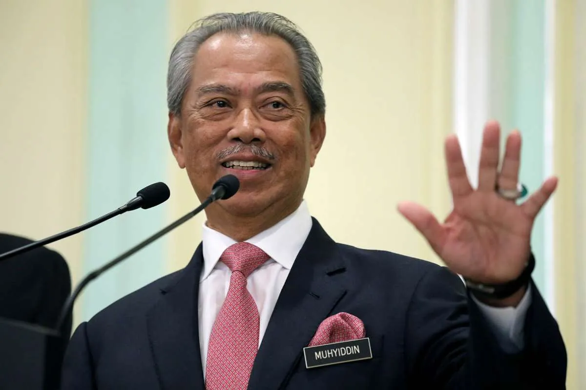 Muhyiddin Yassin resmi mundur dari jabatan perdana menteri Malaysia