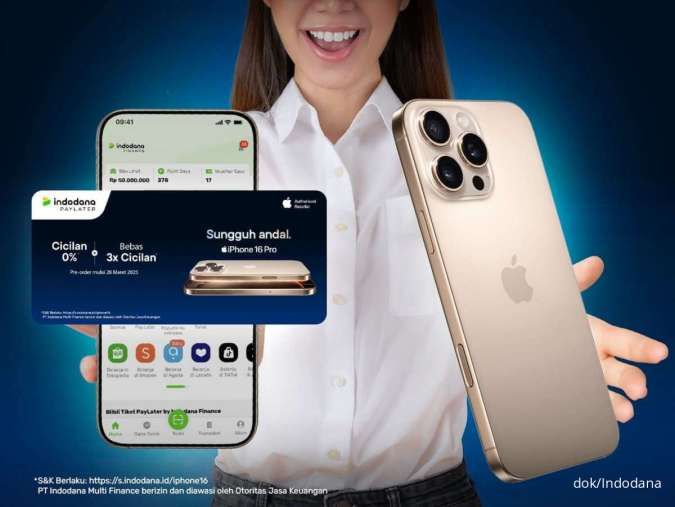 iPhone 16 Pro Hadir di Indonesia, Indodana Hadirkan Skema Pembayaran Ringan