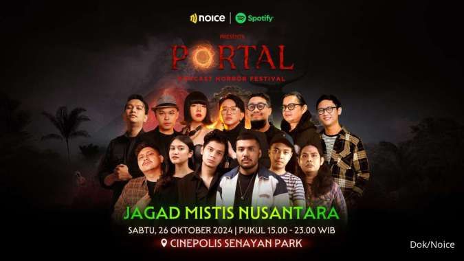 Sambut Halloween, Podcast Horror Festival (PORTAL) dari Noice & Spotify Segera Hadir 