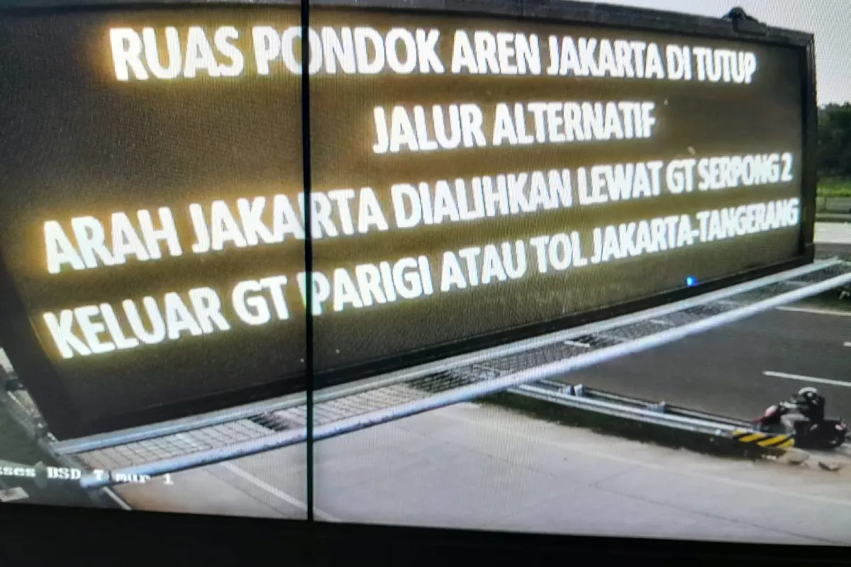 Pengelola Tol Serpong – Balaraja Lakukan Sosialisasi dan Rekayasa Lalin