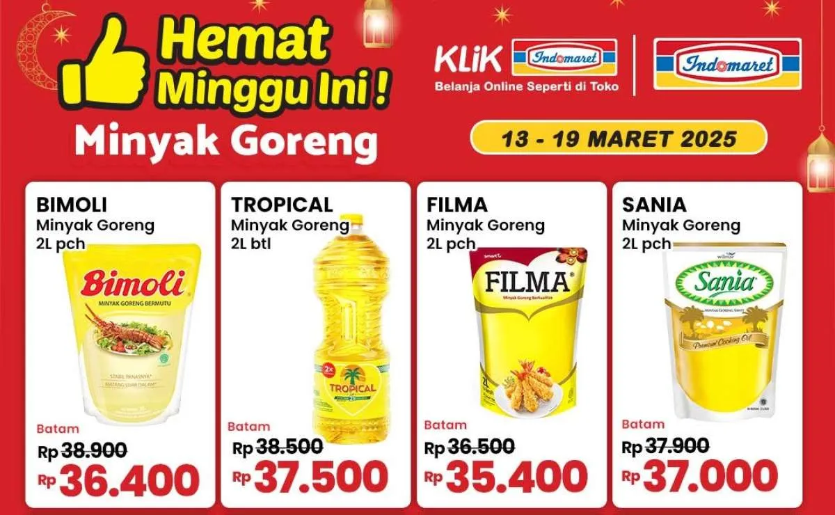 Promo Minyak Goreng Hemat di JSM Alfamart & Superindo, Potongan Harga Sampai Besok
