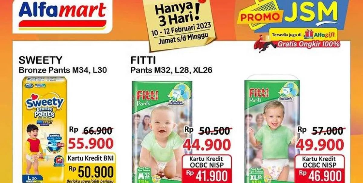 Promo JSM Alfamart Terbaru 12 Februari 2023, Potongan Harga Sampai Hari Minggu