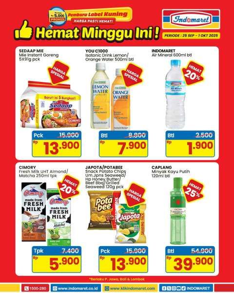 Promo Indomaret Hemat 25 September-1 Oktober 2025