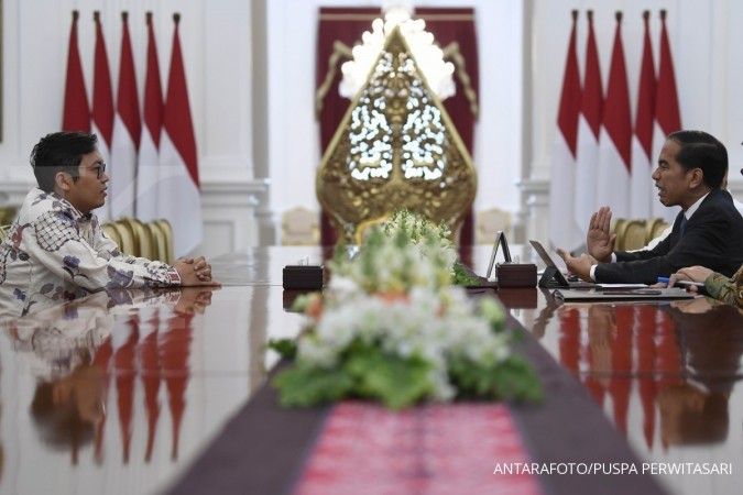 Bertemu di Istana Merdeka, Jokowi nasihati CEO Bukalapak agar lebih hati-hati