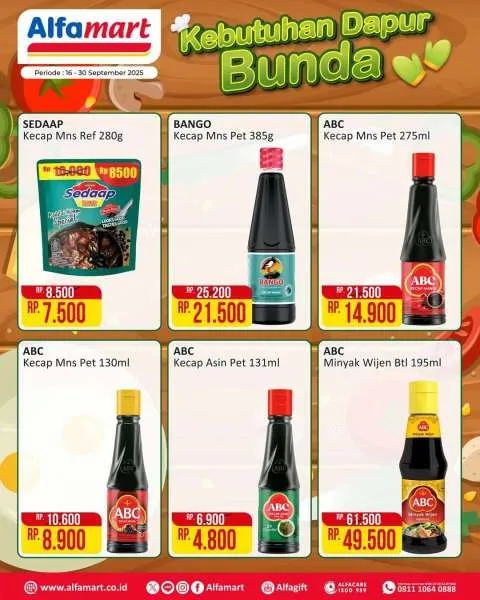 Promo Alfamart Kebutuhan Dapur Periode 16-30 September 2025