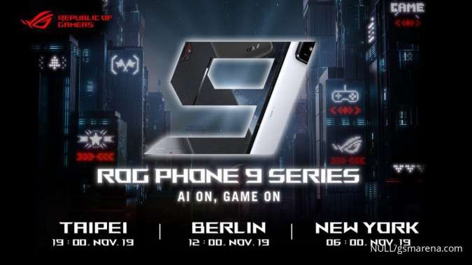 Asus ROG Phone 9 Meluncur 19 November 2024, Ini Keunggulannya