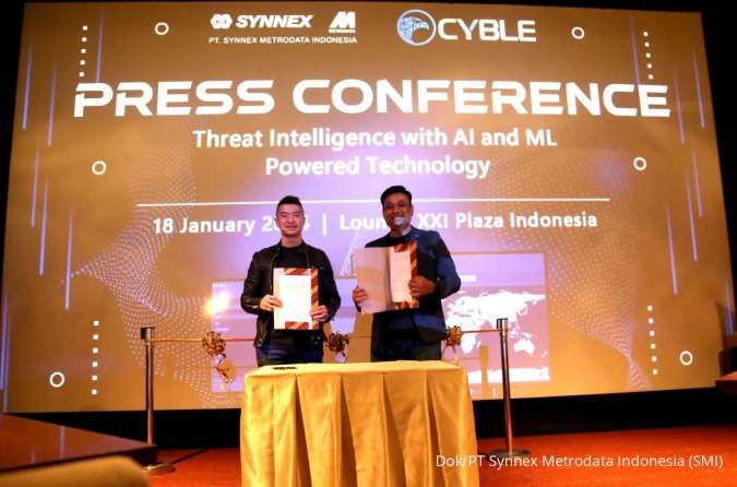 PT Synnex Metrodata Indonesia Gabung Cyble Partner Network Jadi Distributor Indonesia