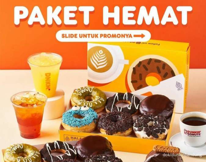 Promo Dunkin 4 Paket Hemat di Bandung & Sekitarnya 14-30 September 2024