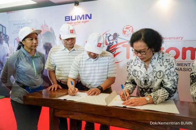 Menteri Rini Dorong Telkom Perluas Digital Learning di Indonesia