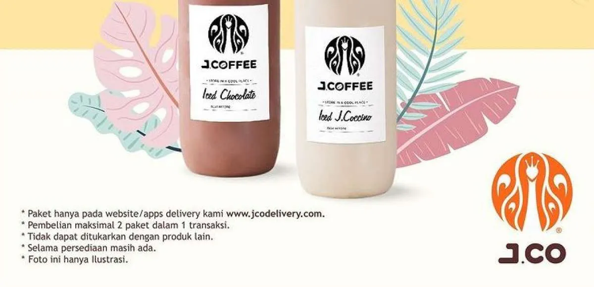 Promo J.CO Mingguan 24-30 Oktober 2022, Dapatkan 1 Liter Jcoffee Dua Rasa
