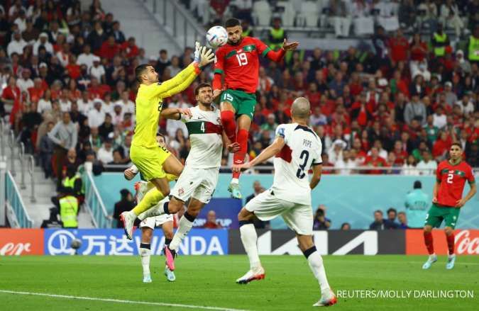 Sejarah Baru Piala Dunia 2022, Maroko Menang, Kirim Portugal Pulang 