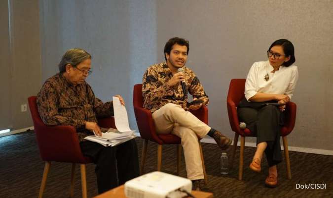 Pemaparan hasil riset Center for Indonesia’s Strategic Development Initiatives (CISDI).
