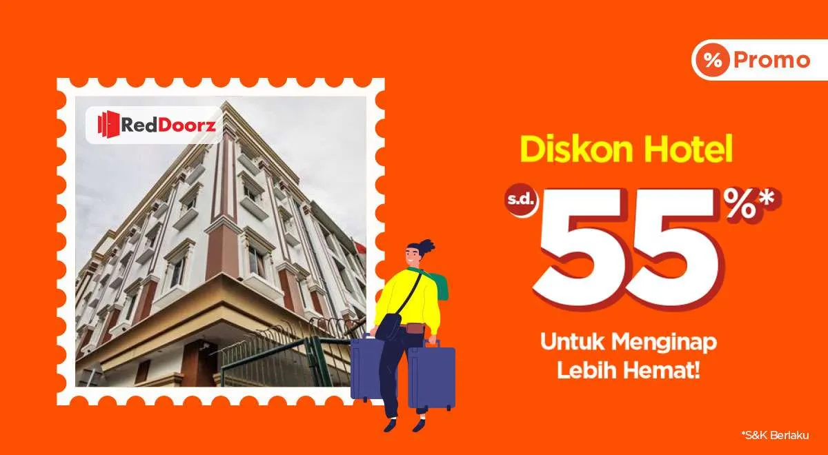 Manfaatkan Promo RedDoorz 9-13 Februari 2023, Diskon Hotel PegiPegi Hingga 55%
