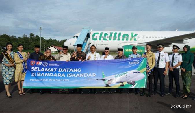 Citilink Buka Rute Baru Hubungkan Jakarta dengan Pangkalan Bun