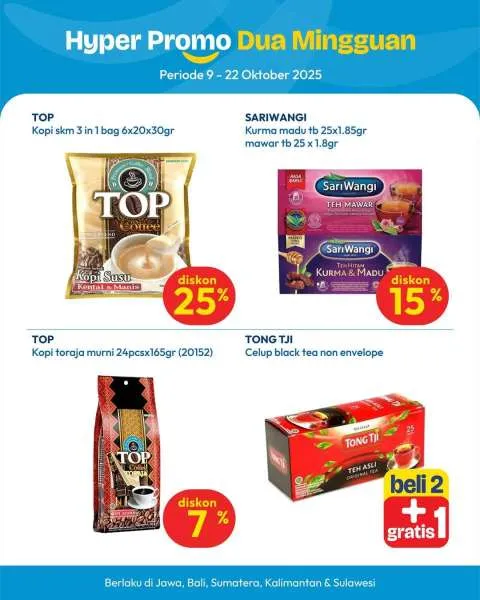 Promo Hypermart Dua Mingguan Periode 9-22 Oktober 2025