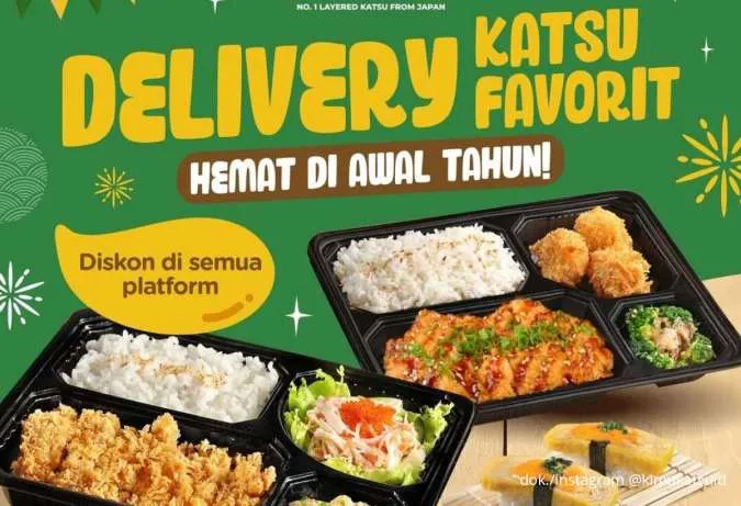 Awali Tahun Lebih Hemat, Promo Kimukatsu Delivery Diskon Spesial di Semua Platform