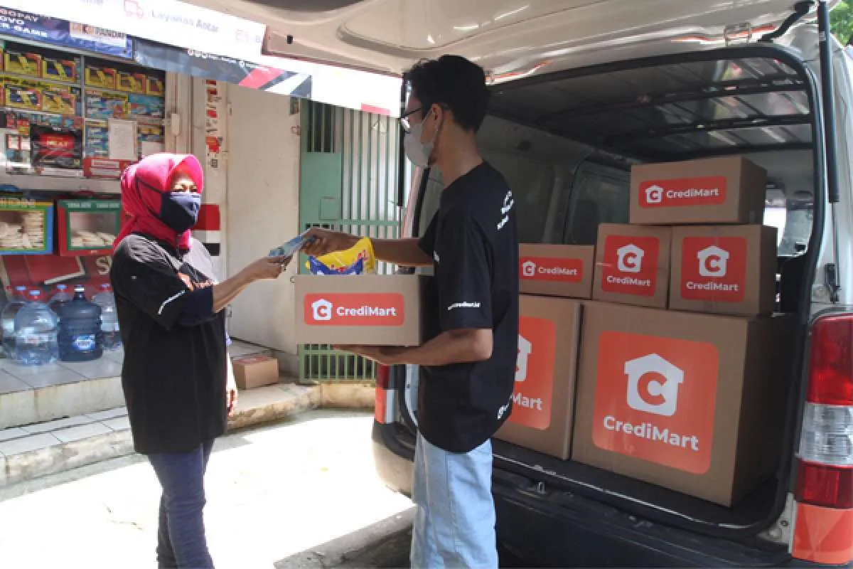 Lewat CrediMart, omzet pelaku usaha toko grosir naik 50% per hari
