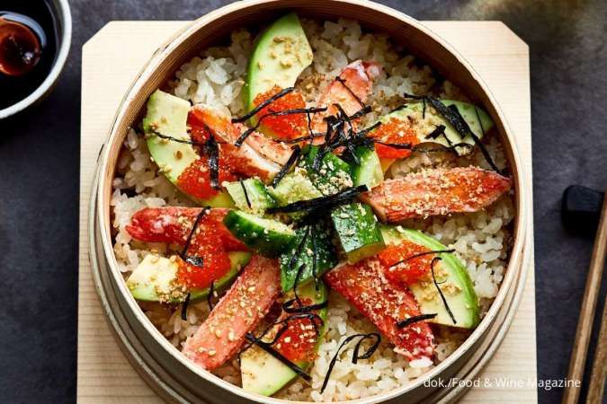 Resep Rice Bowl Cumi Saus Teriyaki, Porsi Pas yang Kenyangkan Pagimu