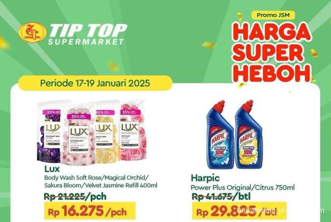 Promo Deterjen dan Sabun Mandi Weekend 17-19 Januari 2025, Banyak Potongan Harga