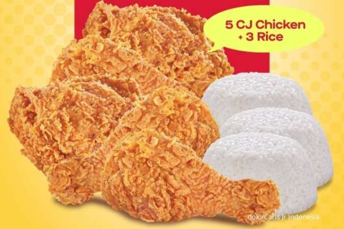 Promo Carls Jr Edisi 1-31 Januari 2023, Ada 3 CJ Kupon Januari Diskon Setengah Harga