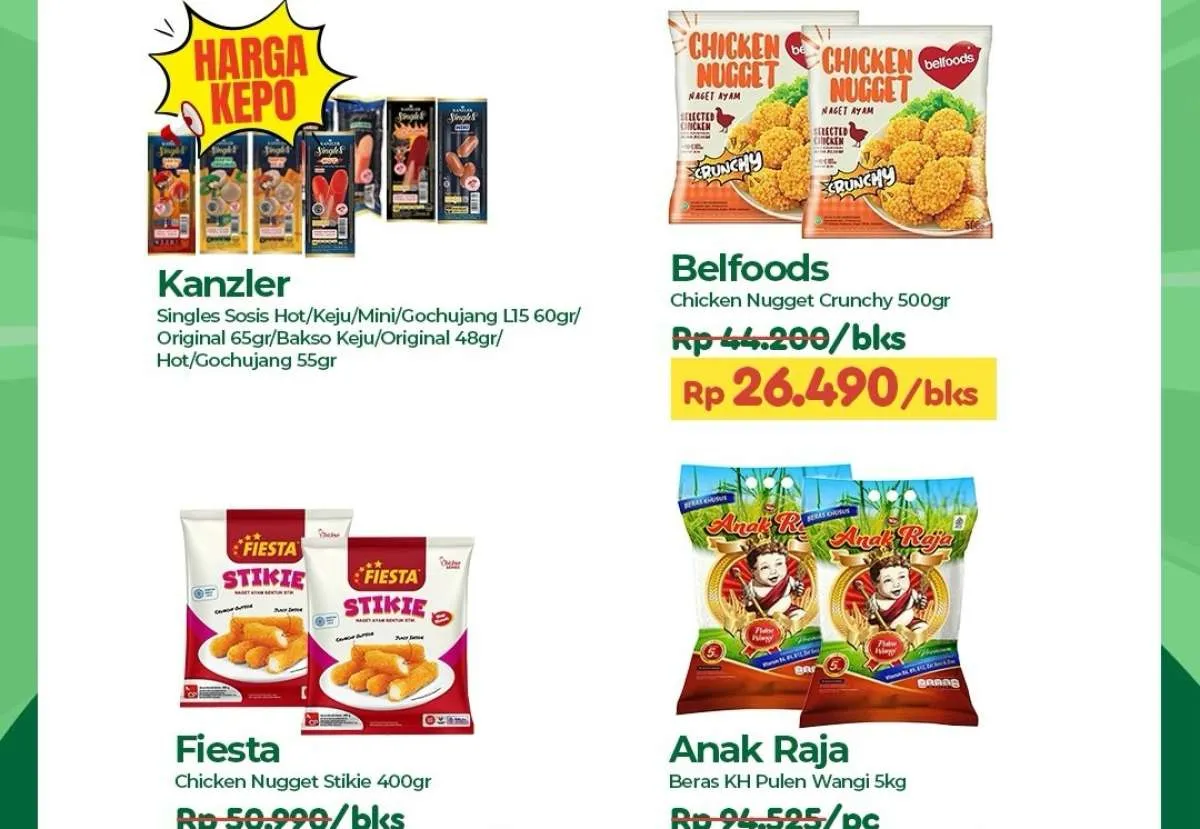 Promo JSM Tip Top 9-11 Januari 2026, Nugget Rp 26.000 & Es Krim Diskon 50%