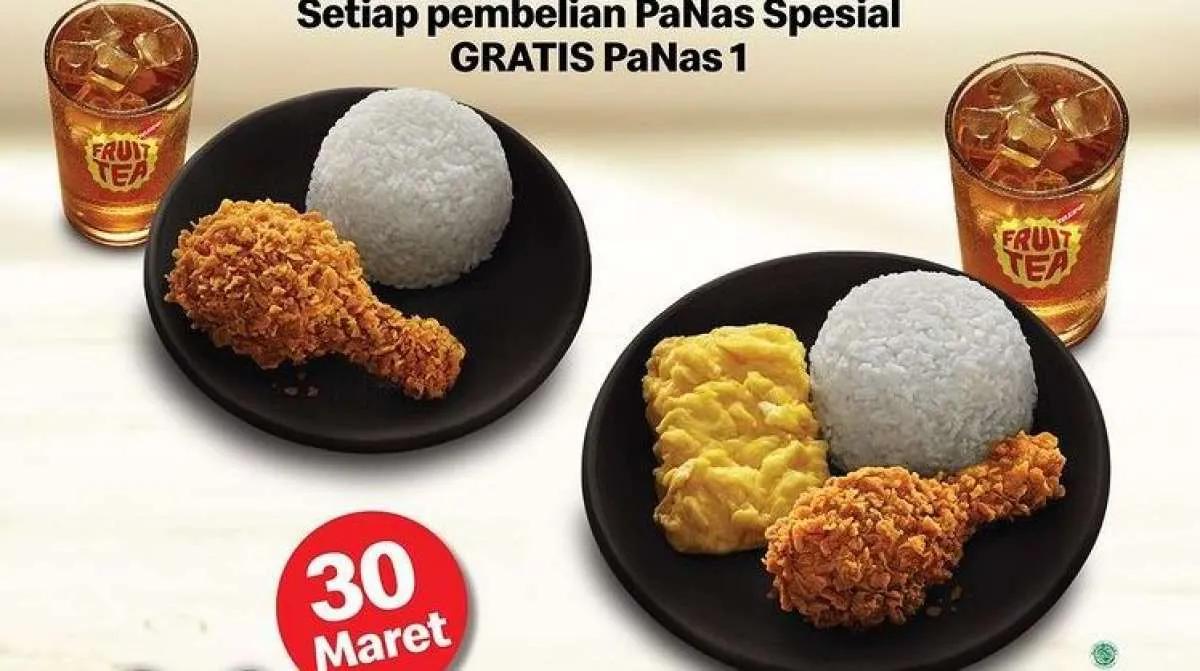 Promo McD Beli 1 Gratis 1 di 30 Maret 2022, Khusus Pengguna Sticker Drive Thru