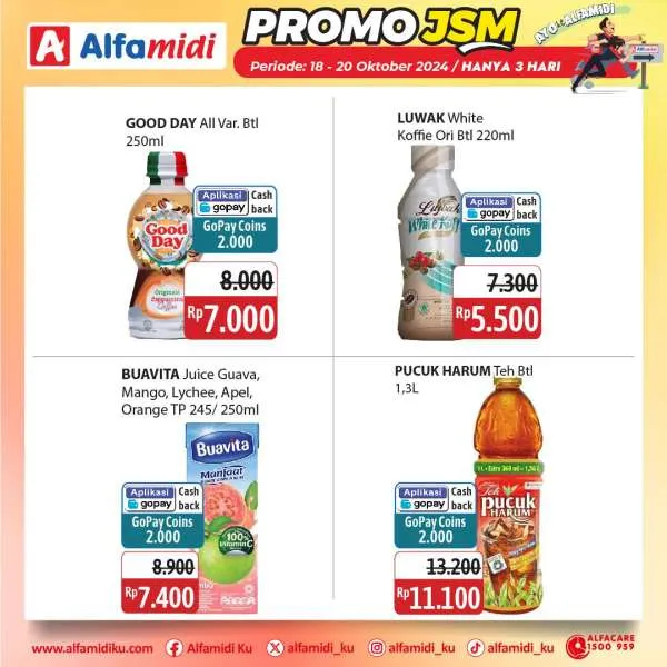 Promo JSM Alfamidi Periode 18-20 Oktober 2024