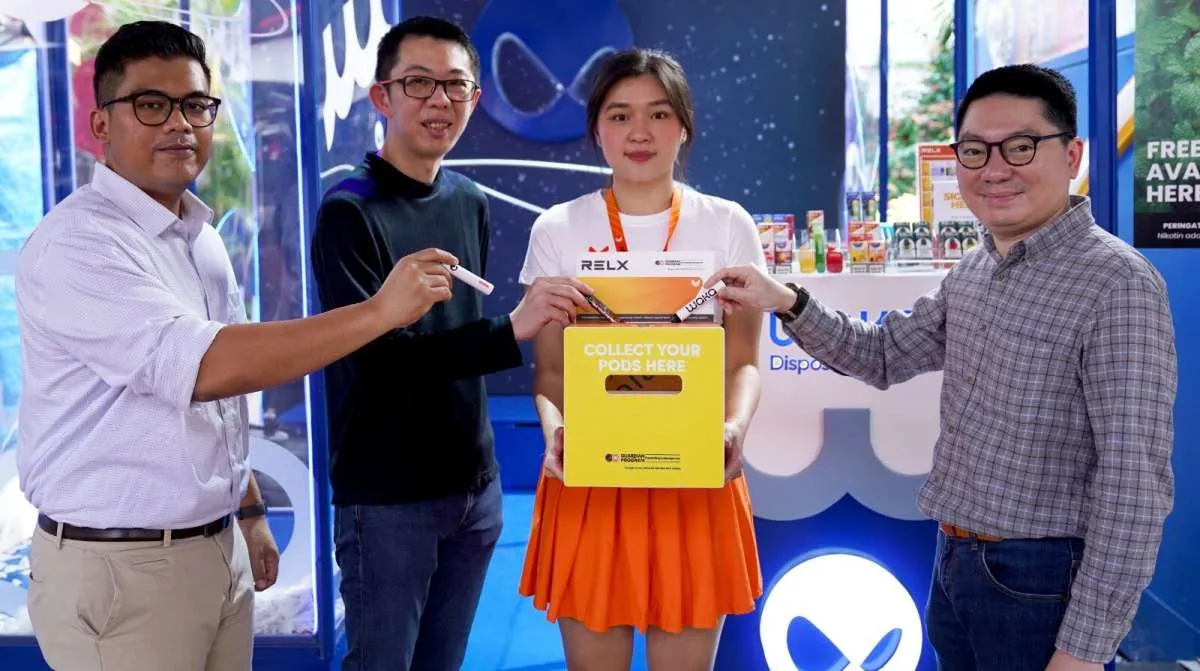 RELX Gandeng Armada Kemasan Daur Ulang Sampah Rokok Elektrik