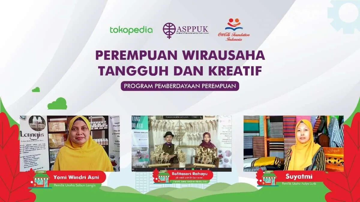 Kolaborasi Tokopedia, Coca Cola dan ASPPUK mendukung ribuan UMKM ke ekonomi digital