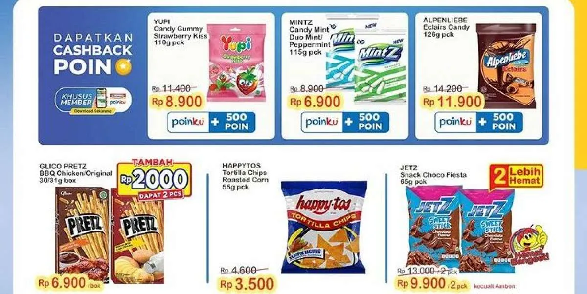 Promo Indomaret Super Hemat hingga 20 September 2022, Camilan Lebih Murah
