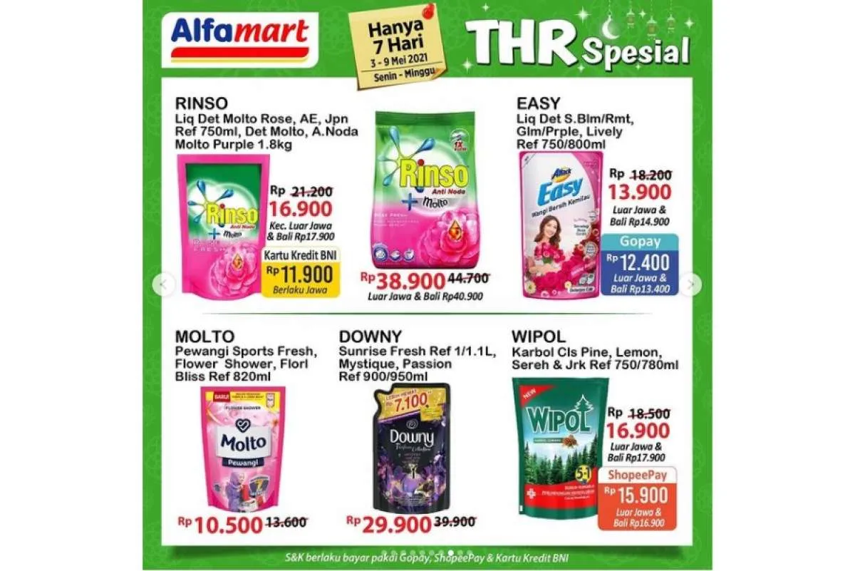  Promo JSM Alfamart THR Spesial, diskonan 7-9 Mei 2021! 