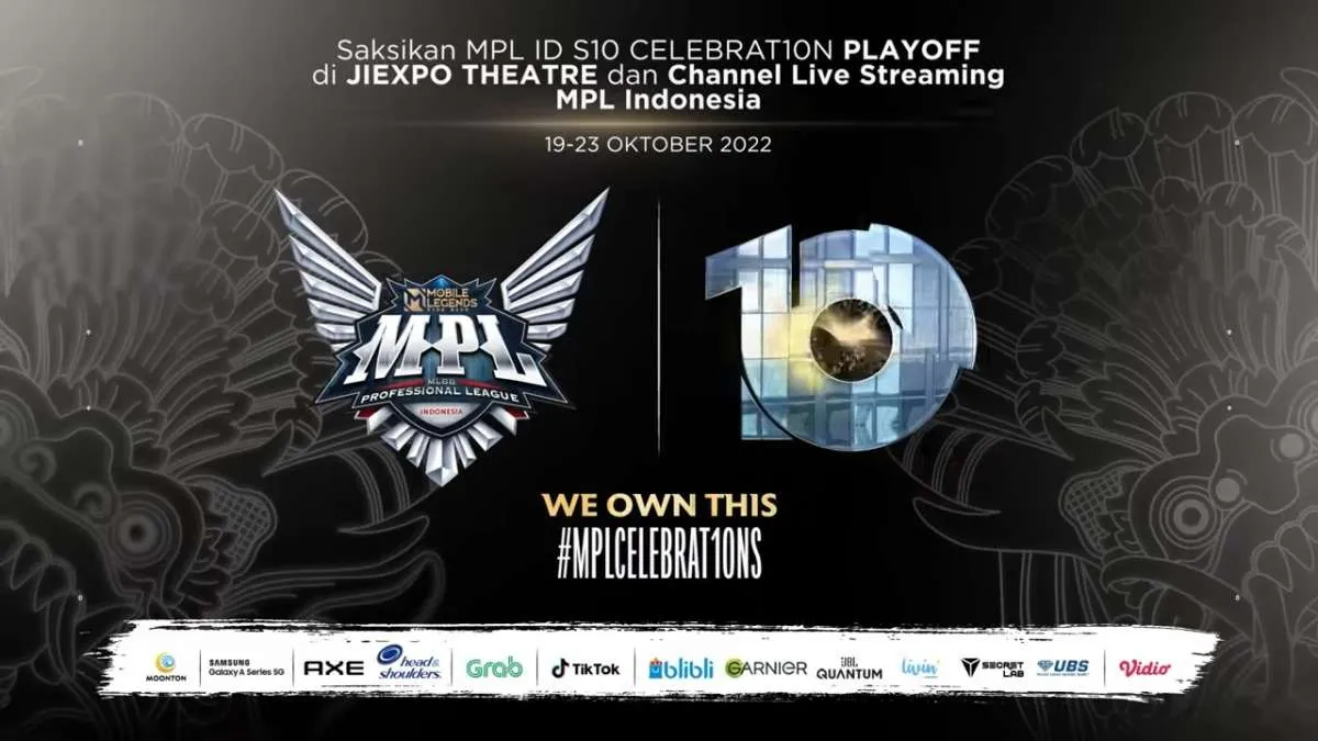 Jadwal Lengkap Playoff MPL ID S10 (19 - 23 Oktober) dan Informasi Bracket