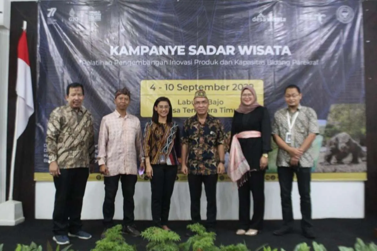 Pelatihan 3 Desa Wisata Labuan Bajo, Kemenparekraf Tekankan Peran Pelaku Pariwisata