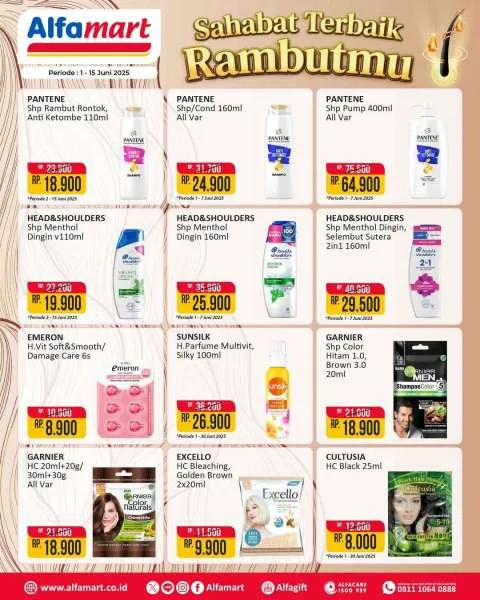 Promo Alfamart Beauty Fair Diskon s/d 45% Periode 1-15 Juni 2025