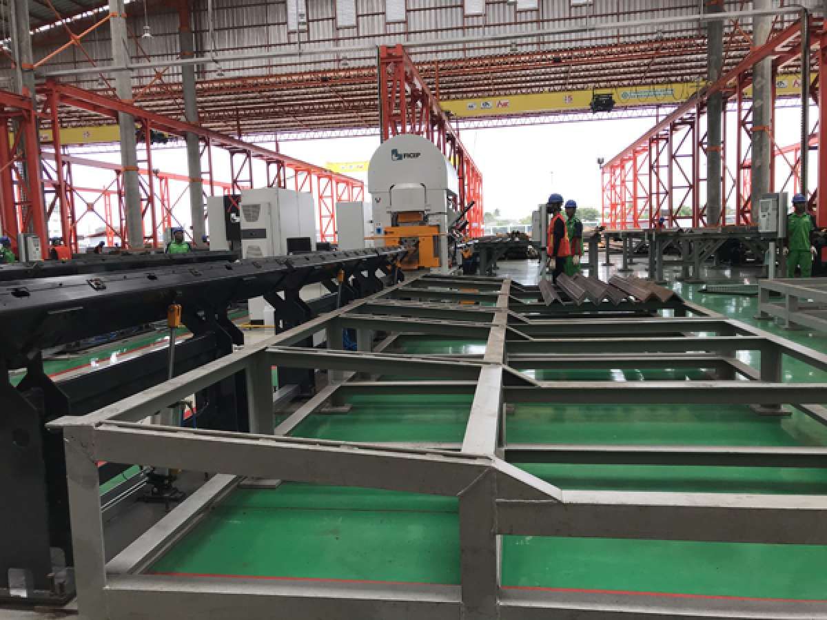 Pabrik Baja Waskita Karya (WSKT) Resmi Beroperasi