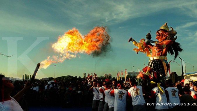 Gelar perang api jelang Nyepi, Umat Hindu Lombok ingin pemilu damai