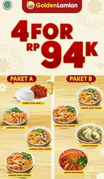 Promo Golden Lamian edisi November 2023