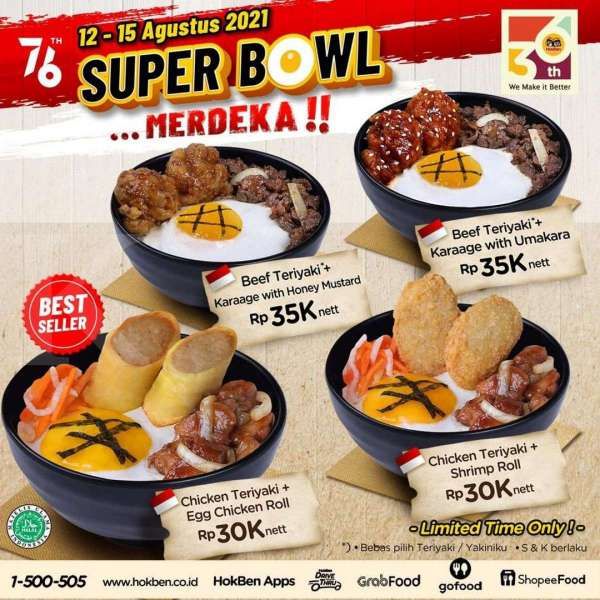 Promo HokBen terbaru 12-15 Agustus 2021